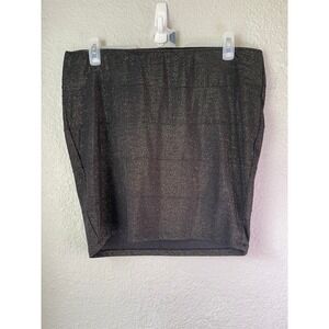 Torrid Metallic Mini Skirt Sparkle‎ Party Plus Size